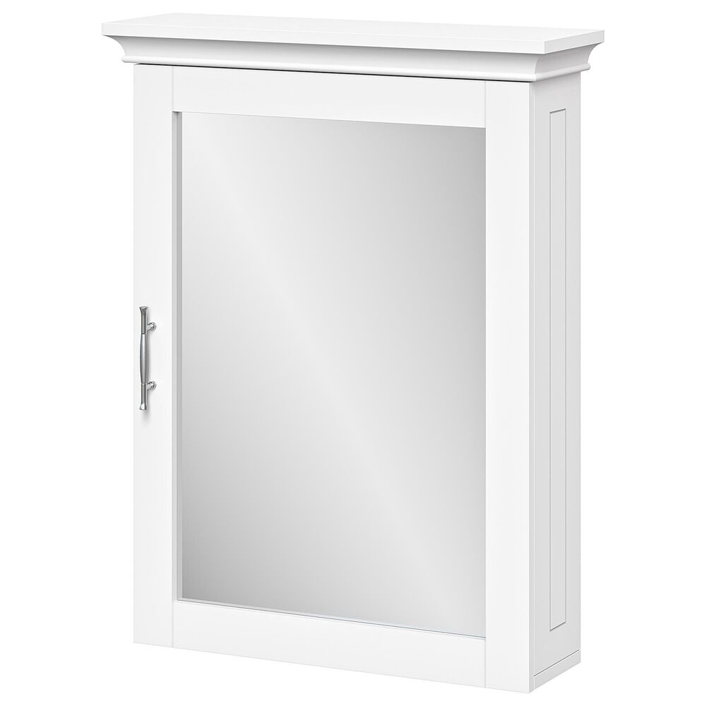 RiverRidge Home Somerset Wall Cabinet with Mirror in White, , large