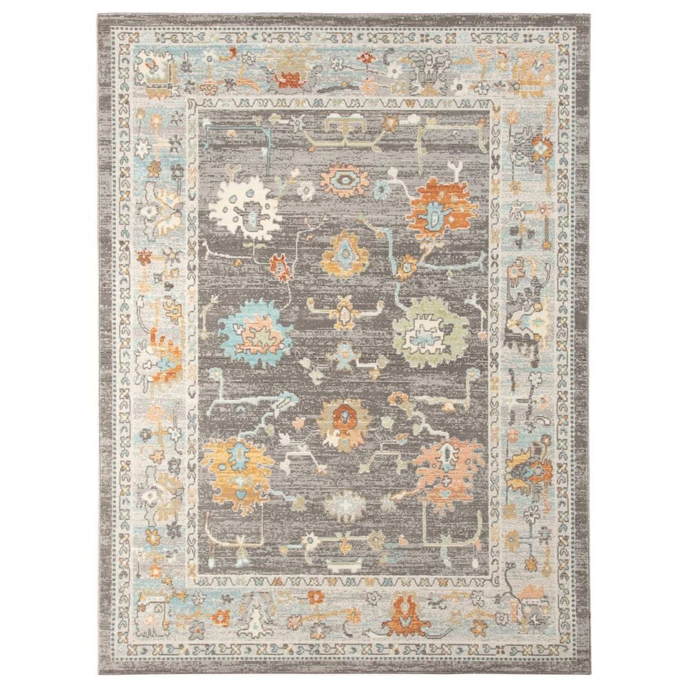Amer Rugs Bohemian 8"9" x 11"9" Taupe Area Performance Rug, , large