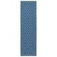 Oriental Weavers Meridian 7541B 2"3" x 7"6" Navy Runner, , large