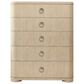 Chapel Hill Huntington 5-Drawer Chest in Beach Grass, , large