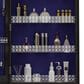 GigaCloud Swivel Jewelry Cabinet with Full Length Mirror and Storage Drawers in Black, , large