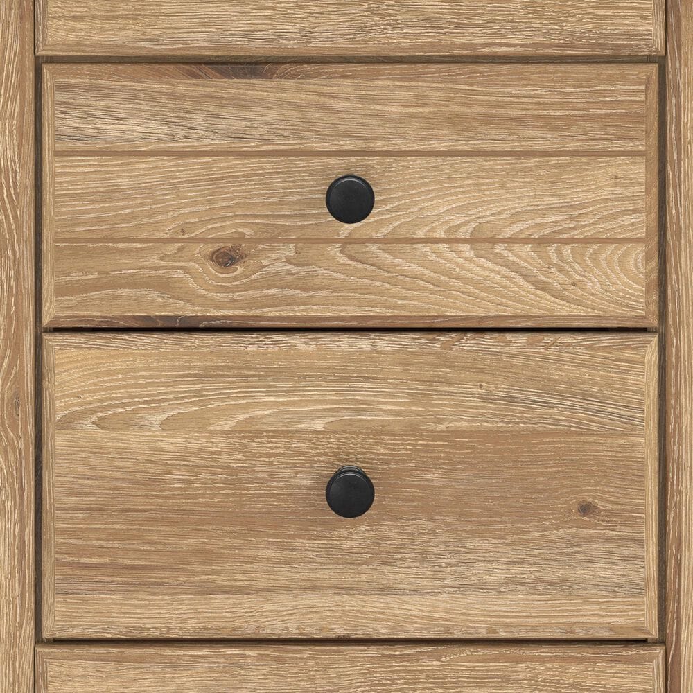 Ashley Makidern 2 Drawer Nightstand in Tan with USB Port, , large