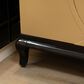 Jennifer Taylor Home Verona Side Table in Espresso Black and Soft Gold, , large