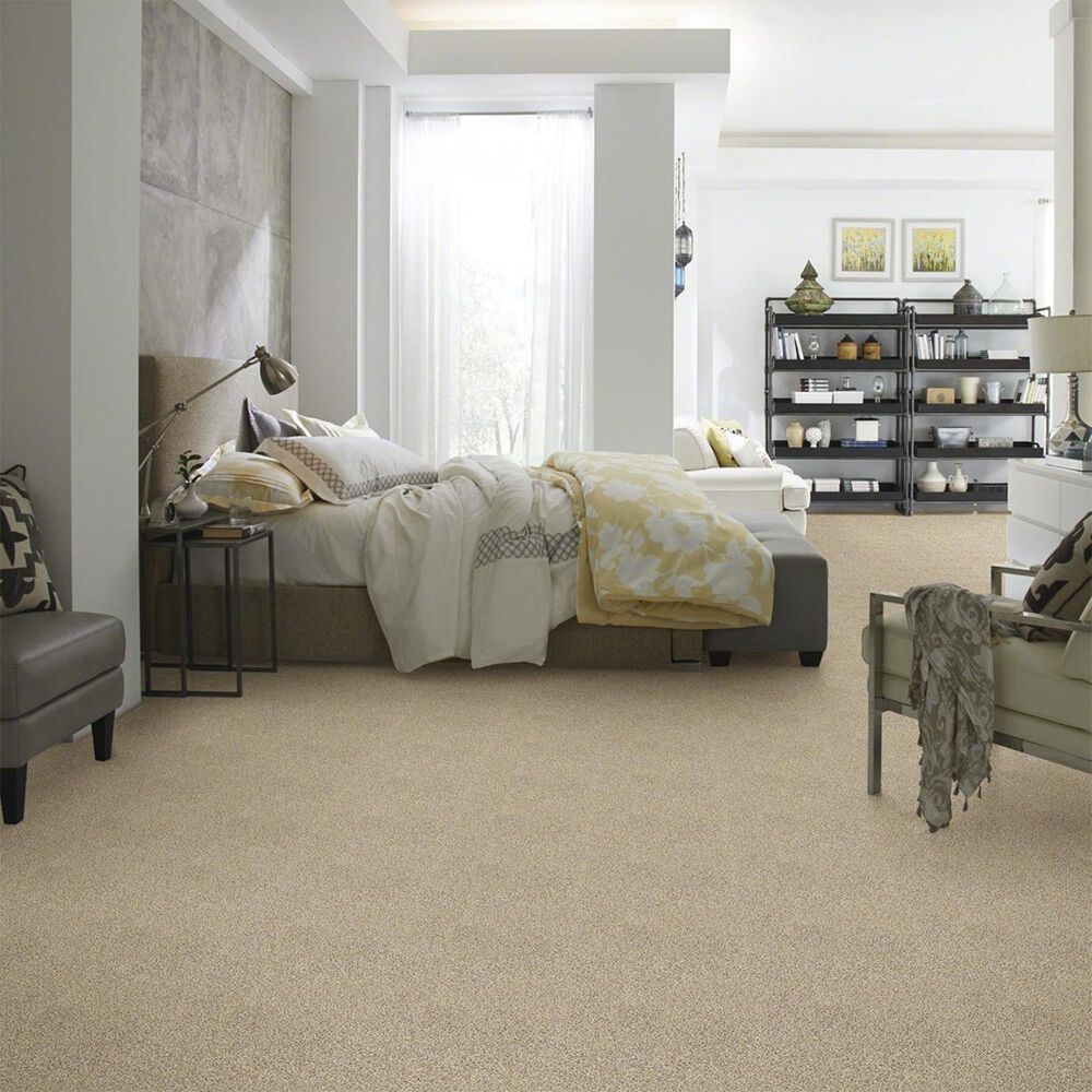 Shaw Elemental Mix I Carpet in Sand Castle, , large