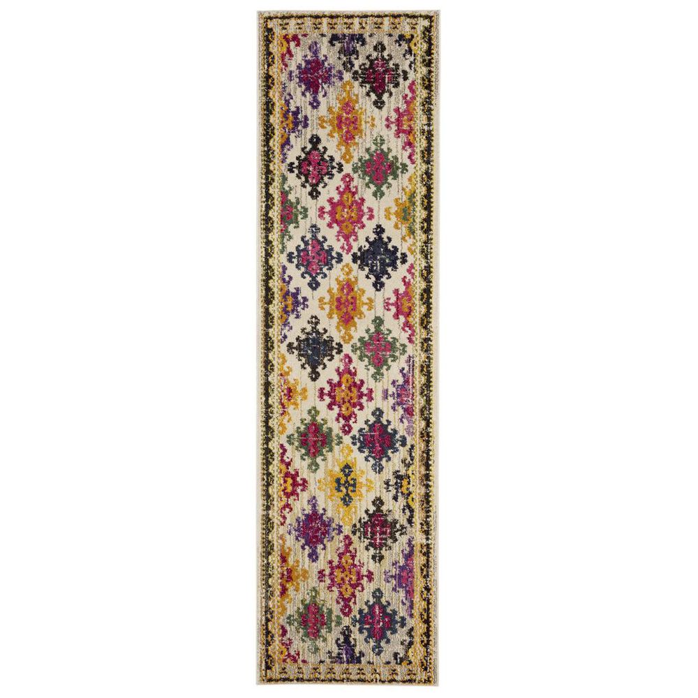 Safavieh Monaco MNC244A 2"2" x 8" Multicolor Runner, , large