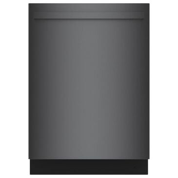 Bosch 800 Series 24"" Built-In Bar Handle Dishwasher with 8 Wash Cycles in Black Stainless Steel, , large