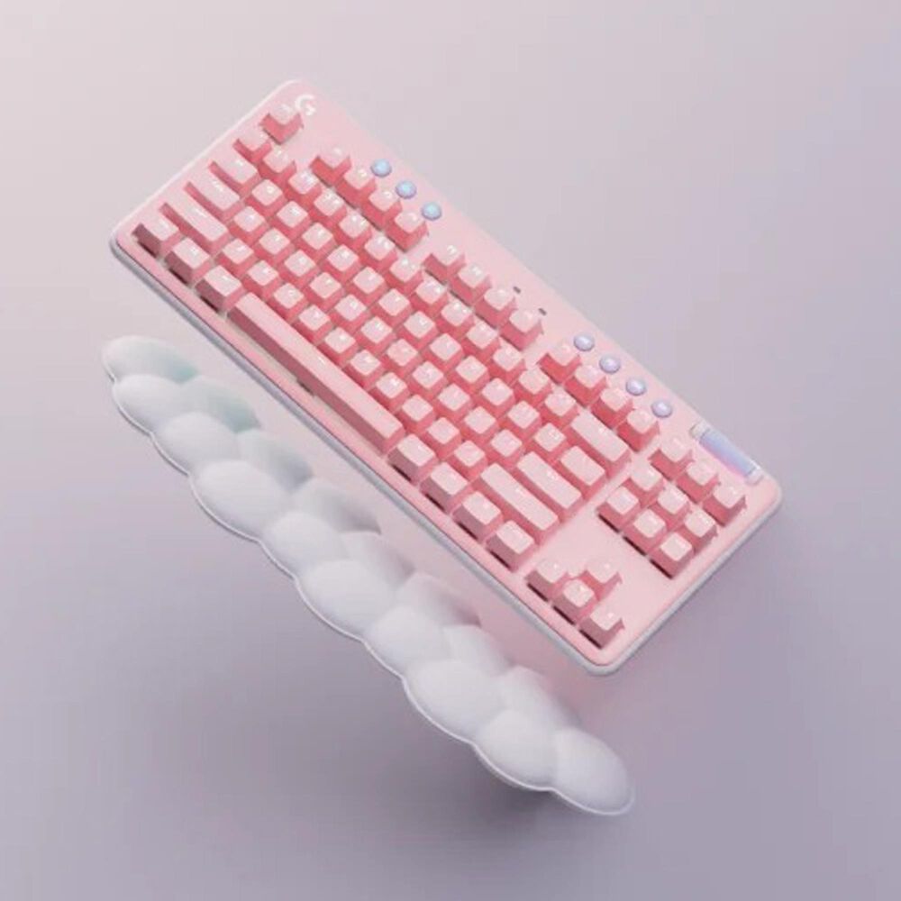 Logitech Aurora G715 Clicky Wireless Keyboard in White NFM