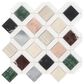 Soho Studio Chosen Multicolor 11.92" x 11.92" Marble Mosaic Sheet, , large