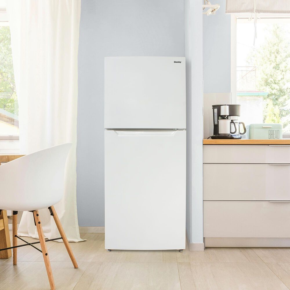 Danby 11.6 Cu. Ft. Apartment Size Top-Freezer Refrigerator in White, , large