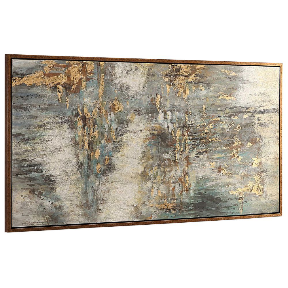 Uttermost Behind the Falls Abstract Art, , large