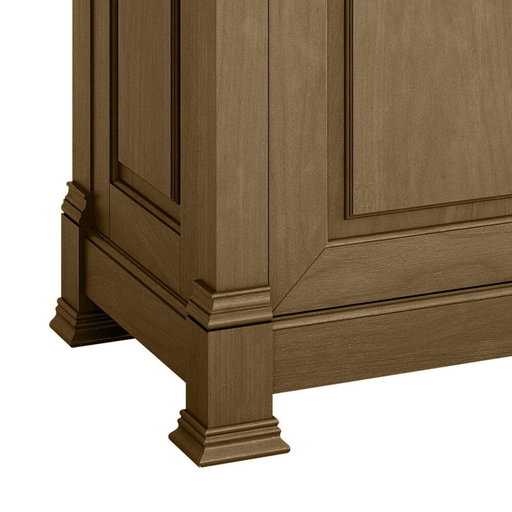 James Martin Vanities Brookfield 60&quot; Double Bathroom Vanity Cabinet in Honey Oak, , large