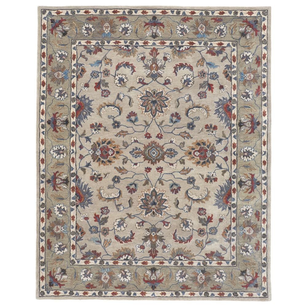 Feizy Rylan 10" x 14" Multicolor Area Rug, , large