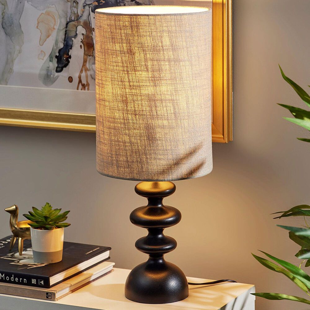 Adesso Beatrice Table Lamp in Matte Black, , large