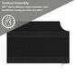 The Monday Company Twin Upholstered Headboard in Gray, , large