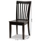 Baxton Studio Minette Side Chair in Dark Brown (Set of 2), , large