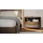 BDI Kava Queen Platform Bed and Two Nightstands in Natural Walnut, , large