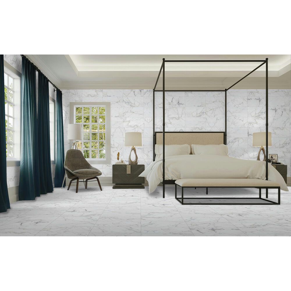 Dal-Tile Marble Attache Lavish Golden Reverie 12&#39;&#39; x 24&#39;&#39; Porcelain Tile, , large