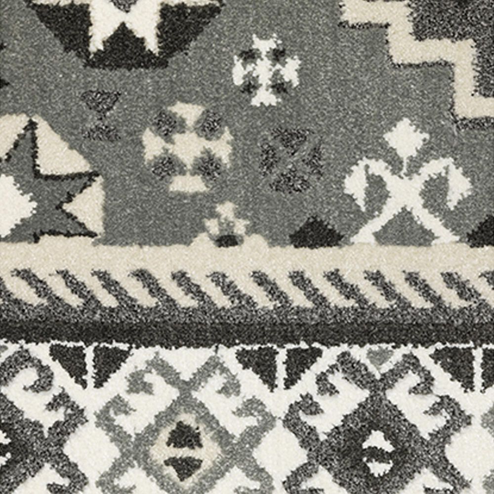 Oriental Weavers Raylan RAY02 9&#39;10&quot; x 12&#39;10&quot; Grey Area Rug, , large