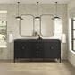 James Martin Vanities Myrrin 72" Double Vanity in Carbon Oak with 3 cm Charcoal Soapstone Quartz Top, , large