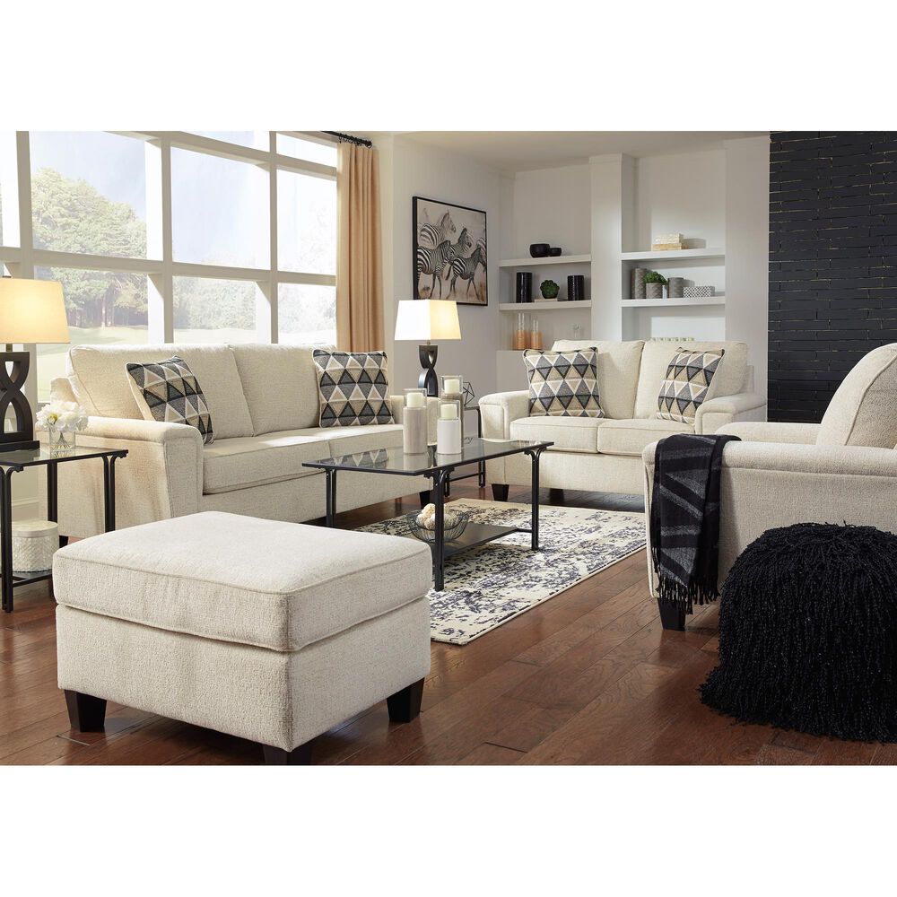 Signature Design by Ashley Abinger Loveseat in Natural Nebraska