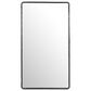 Classic Home Howell Rectangular Mirror in Black, , large