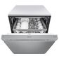 LG 24" Built-In Dishwasher with 3rd Rack in PrintProof Stainless Steel, , large