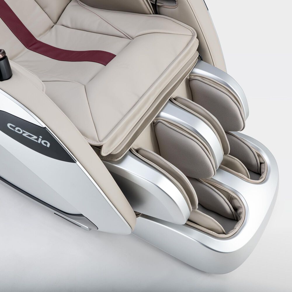 Cozzia Zen Duo Power Massage Chair in Platinum, , large
