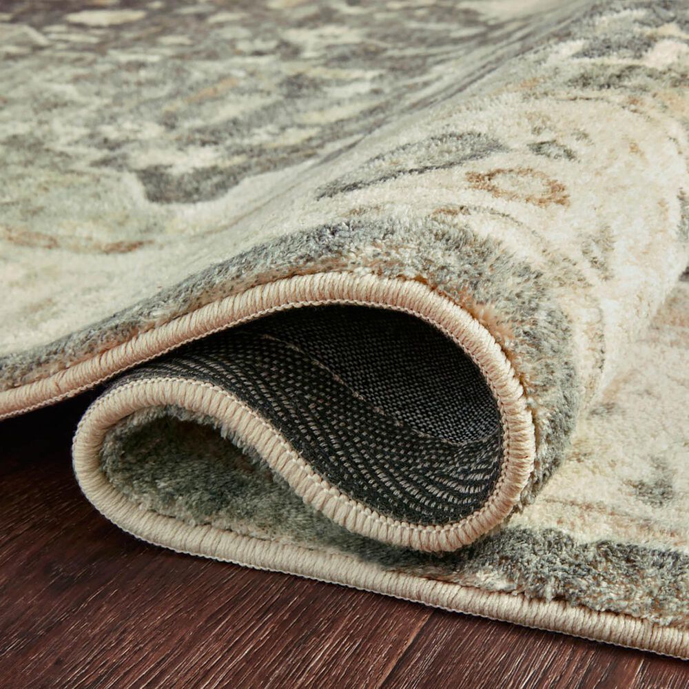 Loloi II Rosette ROS-09 2&#39;6&quot; x 7&#39;6&quot; Sage and Beige Runner, , large