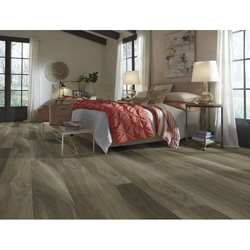 Shaw Cathedral Oak Chestnut 9&quot; x 59&quot; Luxury Vinyl Tile, , large