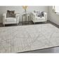 Feizy Whitton 9" x 12" Ivory and Charcoal Area Rug, , large