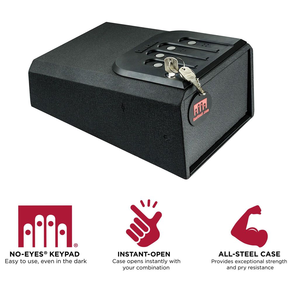 GunVault MiniVault Handgun Safe in Black, , large