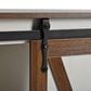 HOMLUX 56" Kitchen Island with Drop Leaf in White, , large