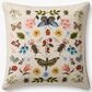 Loloi Curio Garden 22" Square Throw Pillow in White and Multicolor, , large