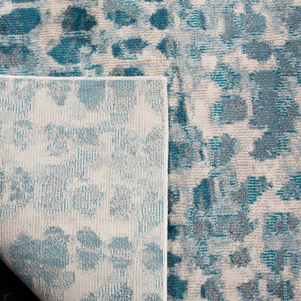 Safavieh Aria 8&#39; x 10&#39; Cream and Teal Area Rug, , large