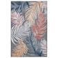 Safavieh Cabana CBN445H 8" x 10" Black and Rust Indoor/Outdoor Area Performance Rug, , large