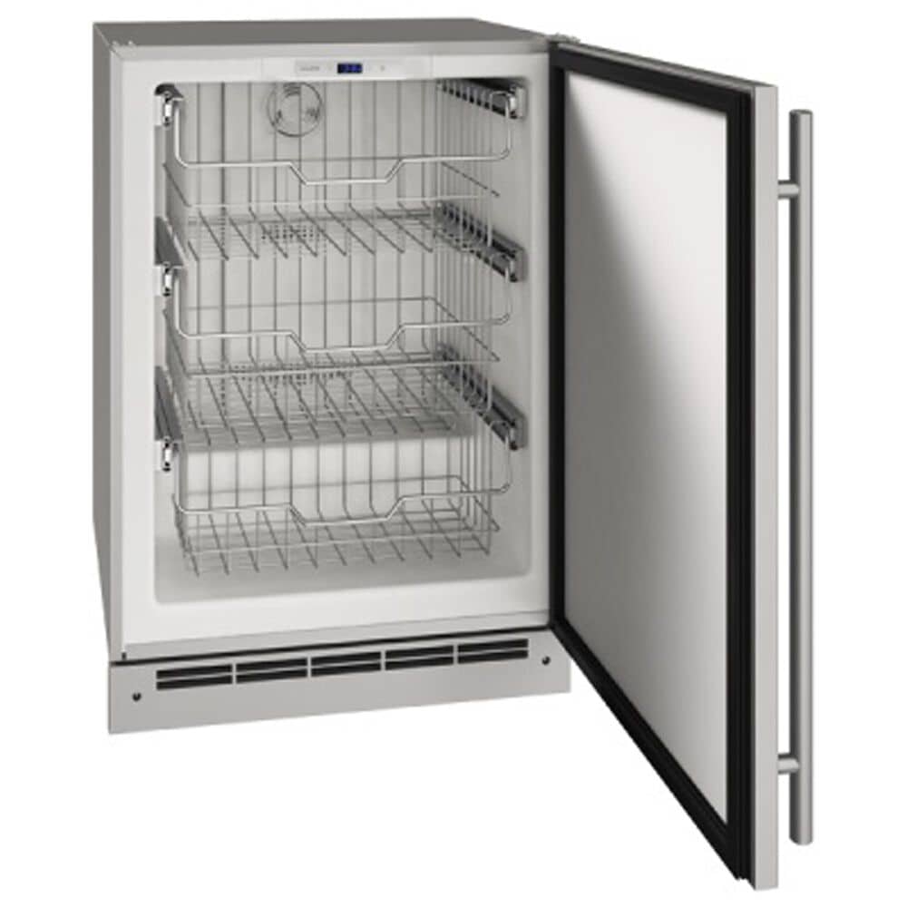 U-Line 4.9 Cu. Ft. Convertible Freezer in Stainless Steel, , large
