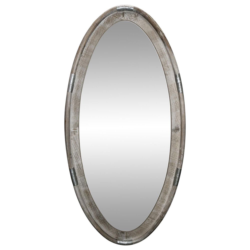 Crestview Collection Lexington Mirror in Galvanized, , large