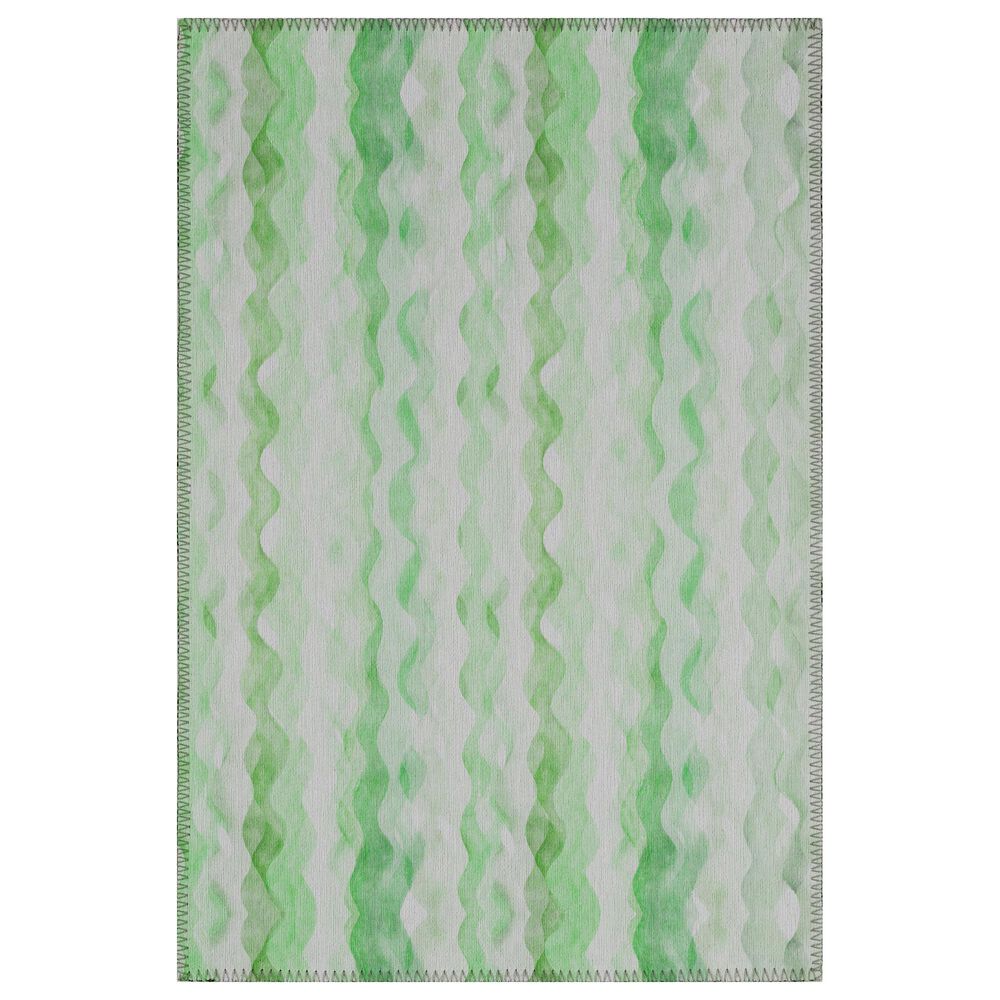 Dalyn Rug Company Seabreeze Chevron 2"6" x 3"10" Cactus Area Rug, , large