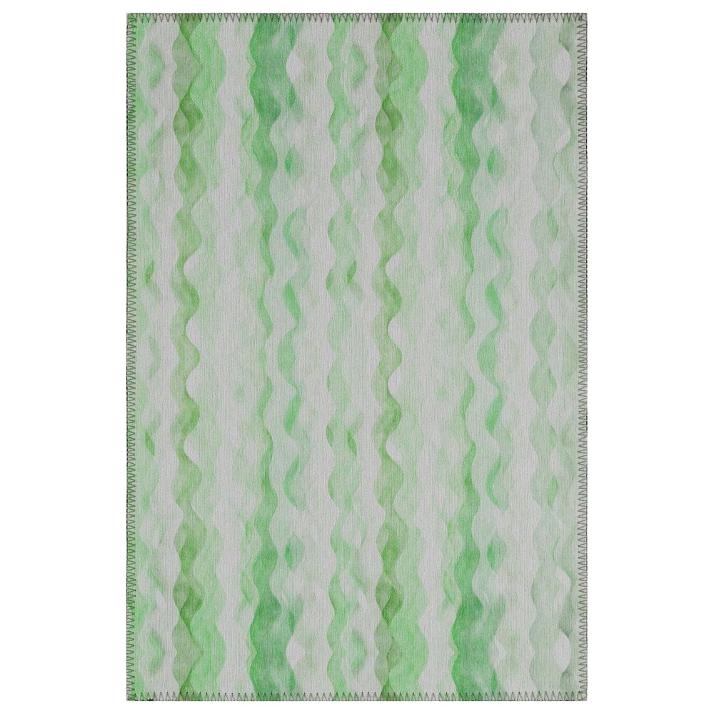 Dalyn Rug Company Seabreeze Chevron 2"6" x 3"10" Cactus Area Rug, , large