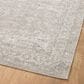 Loloi II Odette 11"2" x 15"7" Silver and Ivory Area Rug, , large