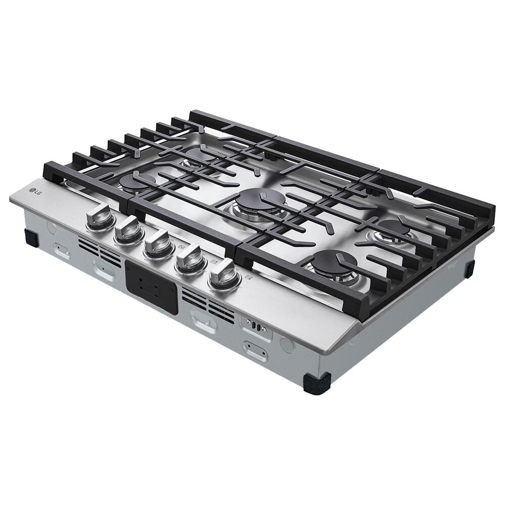 LG 30&quot; Gas Cooktop with Ultraheat 20K BTU Burner In Stainless Steel, , large