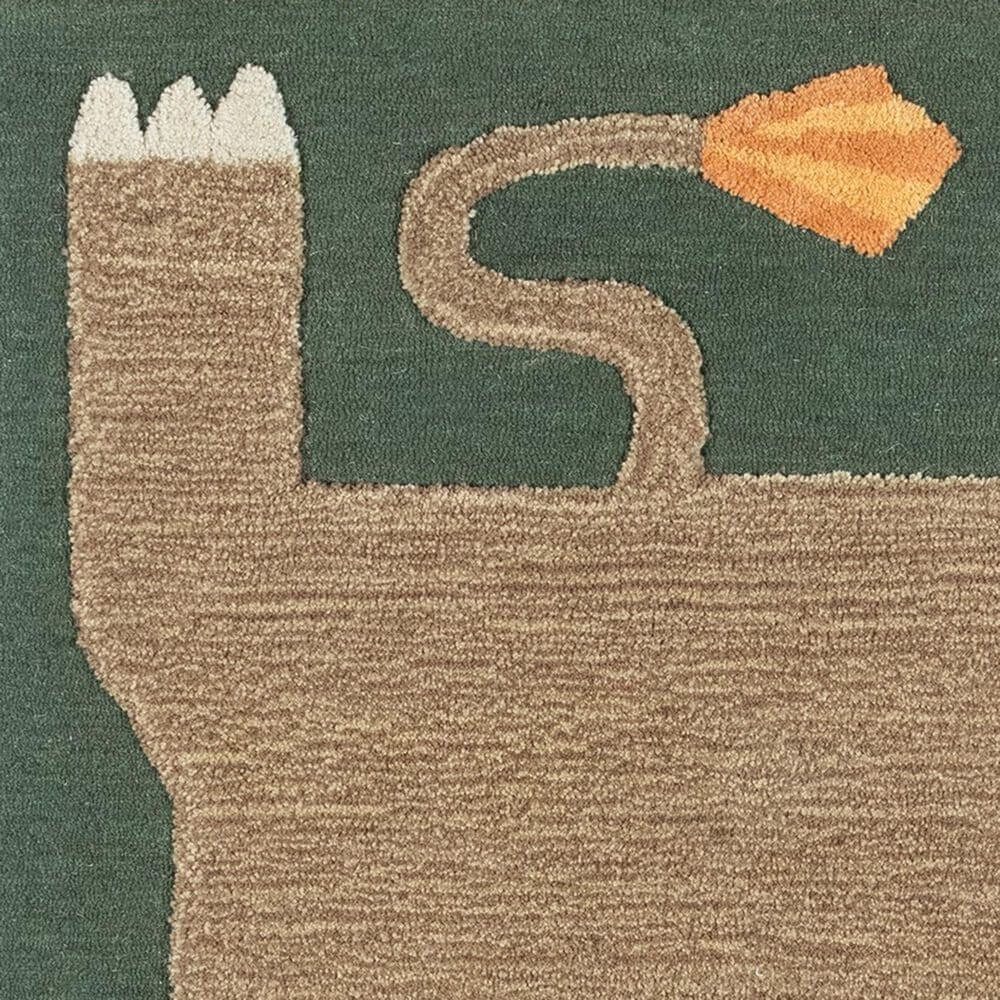 Novogratz Atticus ATC-1 5&#39; x 7&#39; Green Area Rug, , large