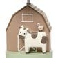 Lambs & Ivy Farmyard Friends Table Lamp in Brown and White, , large