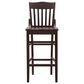 Linon Home Decor Jace Bar Stool in Dark Brown, , large