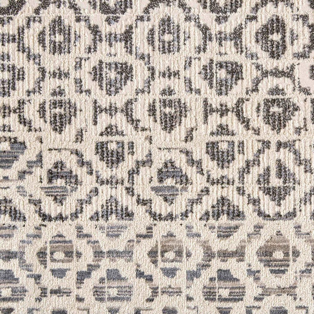 Feizy Kano 7&#39;10&quot; x 11&#39; Gray and Ivory Area Rug, , large