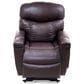Lounge Maya Small Power Lift Recliner with Nirvana Heat and Air Massage in Brisa Coffee Bean, , large