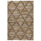 Dalyn Rug Company Kenner KN2 Chocolate 3" x 5" Area Rug, , large