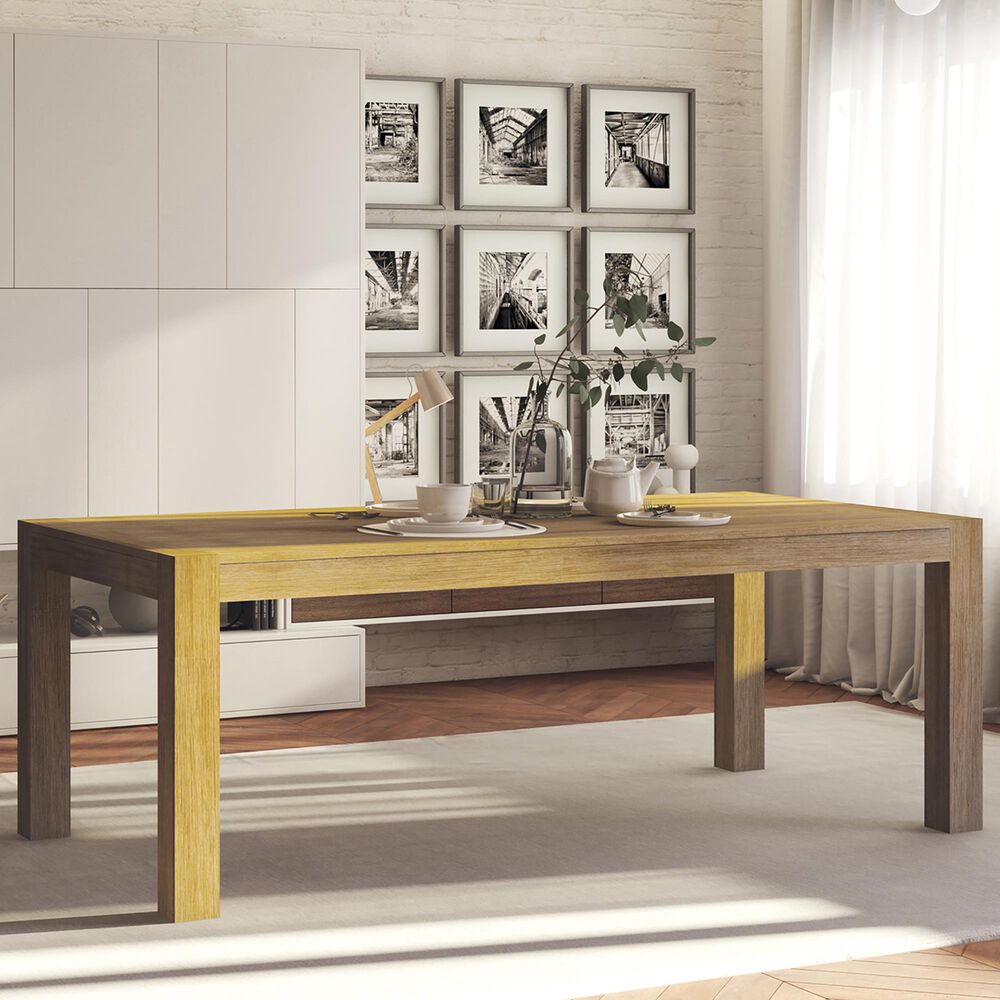 Midtown Concepts Colorado Dining Table in Driftwood - Table Only, , large