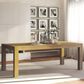 Midtown Concepts Colorado Dining Table in Driftwood - Table Only, , large