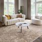 Surya Reina Light Brown, Tan, Denim, Rust, Olive, Light Gray, Cream and Mustard 6"7" x 9"6" Area Rug, , large
